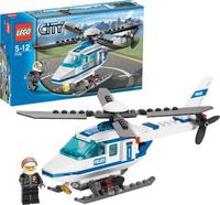 Конструктор детский City (Сити) "Полицейский вертолет" 7741
