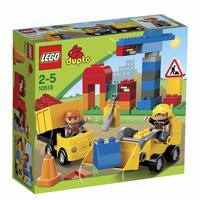 Конструктор детский Duplo (Дупло) "Моя первая стройплощадка" 10518