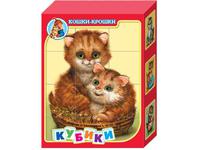 Кубики Кошки-крошки 12 штук