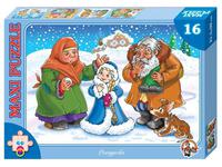 Макси пазл 16 элементов Снегурочка