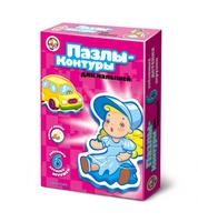 Мягкий пазл контур Игрушки