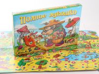 Игра настольная  "Полное лукошко" +6 раскрасок