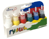 Гуашь "TINTA VIVA" 6 цв.