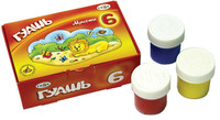 Гуашь "Мультики" 6 цв.