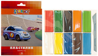Пластилин "HAPPY CARS" 10 цв.