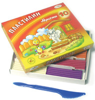 Пластилин "Мультики" 10 цв.