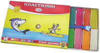Пластилин "Юный художник" 16 цв.