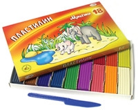 Пластилин "Мультики" 18 цв.