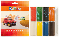 Пластилин "HAPPY CARS" 8 цв.
