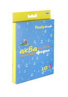 Пластилин плавающий "Акваформ" 10 цв.