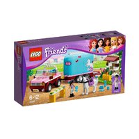 Конструктор детский Friends (Френдс)  "Эмма и трейлер для её лошадки" 3186