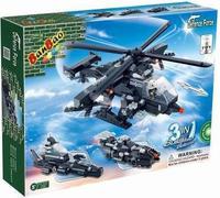 BanBao Конструктор детский Военная техника 3 в 1 295 дет.