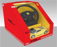 Дет. машина радиоупр. Ferrari 458 Italia 1:18  (с рулем управления)