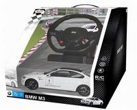 Дет. машина радиоупр. BMW M3 (с рулём управления) 1:14
