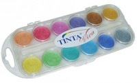 Акварель перламутровая TINTA VIVA 12цв.