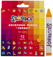 Восковые мелки "EMOTIONS" Jumbo треугольные 12 цв.