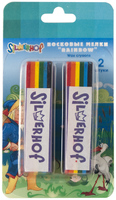 Восковые мелки "В гостях у сказки"  "Rainbow" 2 штук в блистере