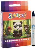 Восковые мелки PRETTY 18 цв.