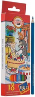 Карандаши "TOM & JERRY" 18 цв.