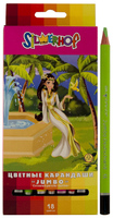 Карандаши Jumbo PRINCESS 18 цв.