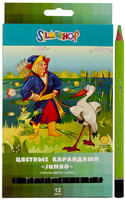 Карандаши Jumbo В гостях у сказки 12 цв.