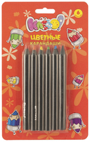 Карандаши Jumbo Клево 6 цв. в блистере