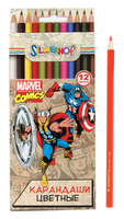 Карандаши MARVEL COMICS №1 12 цв.