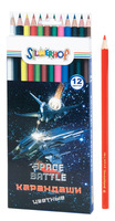 Карандаши SPACE BATTLE 12 цв.