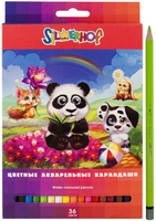 Карандаши акварельные PRETTY 36 цв.