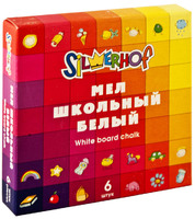 Мел белый EMOTIONS 6 штук