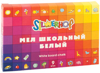 Мел белый EMOTIONS 9 штук
