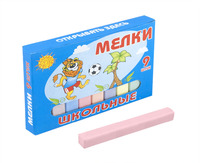 Мел цветной Пегас 9 штук