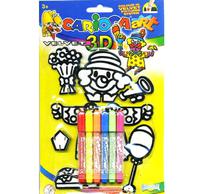 Набор детский для рисования CARIOCA ART VELVET 3D