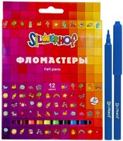 Фломастеры "EMOTIONS" 12 цв.