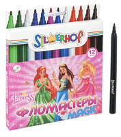 Фломастеры "PRINCESS Magic" 12 цв.