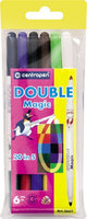 Фломастеры DOUBLE 2 и 1 MAGIC 6 цв.