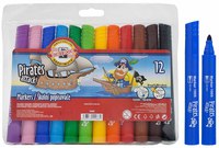 Фломастеры Jumbo "Пираты" 12 цв.