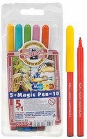 Фломастеры Magic "Космозавры" 6 цв.