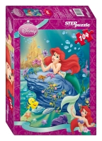 Пазл детский DISNEY 104 элемента "Русалочка"