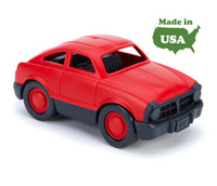 Дет. Гоночная мини-машинка красная (Green toys)