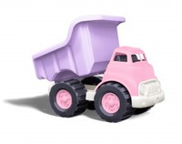 Детский Детский Самосвал с откидным кузовом (розовый) (Green toys)