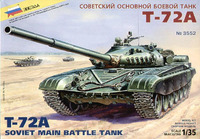Модели танков для склеивания Танк Т-72А