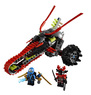 Конструктор детский Ninjago (Ниндзяго) "Воин на мотоцикле" 70501