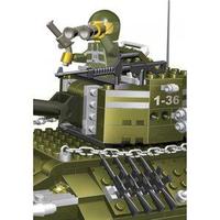 Конструктор детский  Танк   330 дет.