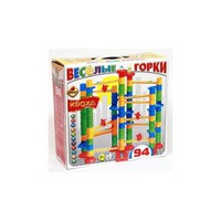 Конструктор детский "Веселые горки" ( 94 дет.) (Кроха)