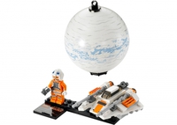 Конструктор детский Star Wars (Стар Варс) "Снеговой спидер и планета Хот" 75009