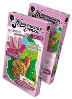 Живописная лепка из пластилина. Летним утром (Улитка)