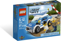 Конструктор детский CIty (Сити) "Патрульная машина" 4436