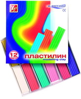 Пластилин "Классика" Детство 12 цв.