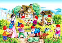 Пазл детский "Белоснежка " 120 элементов